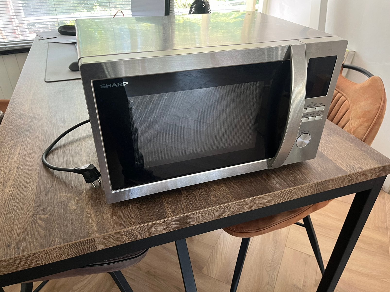 Sharp R922STEW combi magnetron, Witgoed en Apparatuur, Magnetrons, Ophalen, Combimagnetron, Gebruikt, Hete lucht