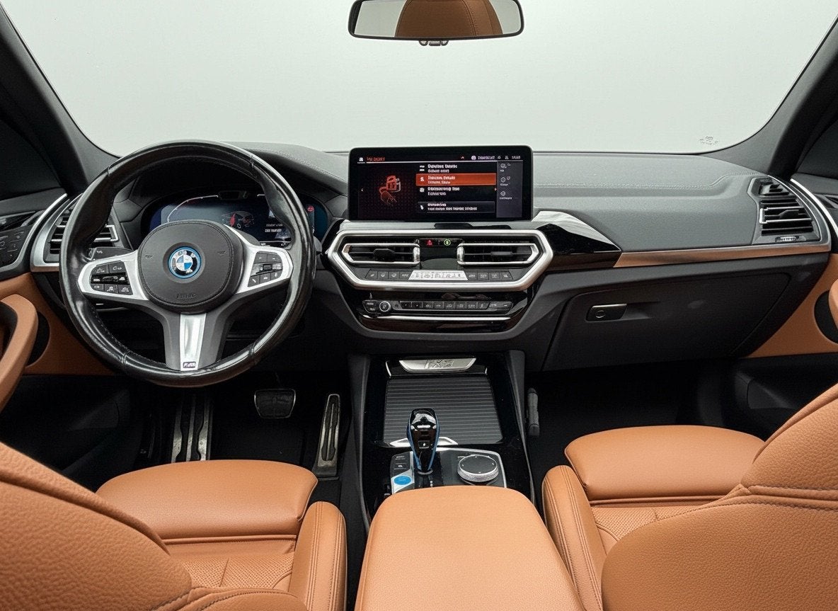BMW IX3 M SPORT pakket 80 kWh, panoramadak, vol opties, 1 e, Auto's, Dealer onderhouden, Achterwielaandrijving, Gebruikt, 750 kg