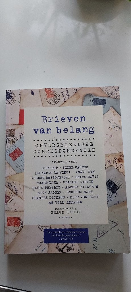 Boek - Brieven van belang, Ophalen of Verzenden, Zo goed als nieuw, Verschillende auteurs, Nederland