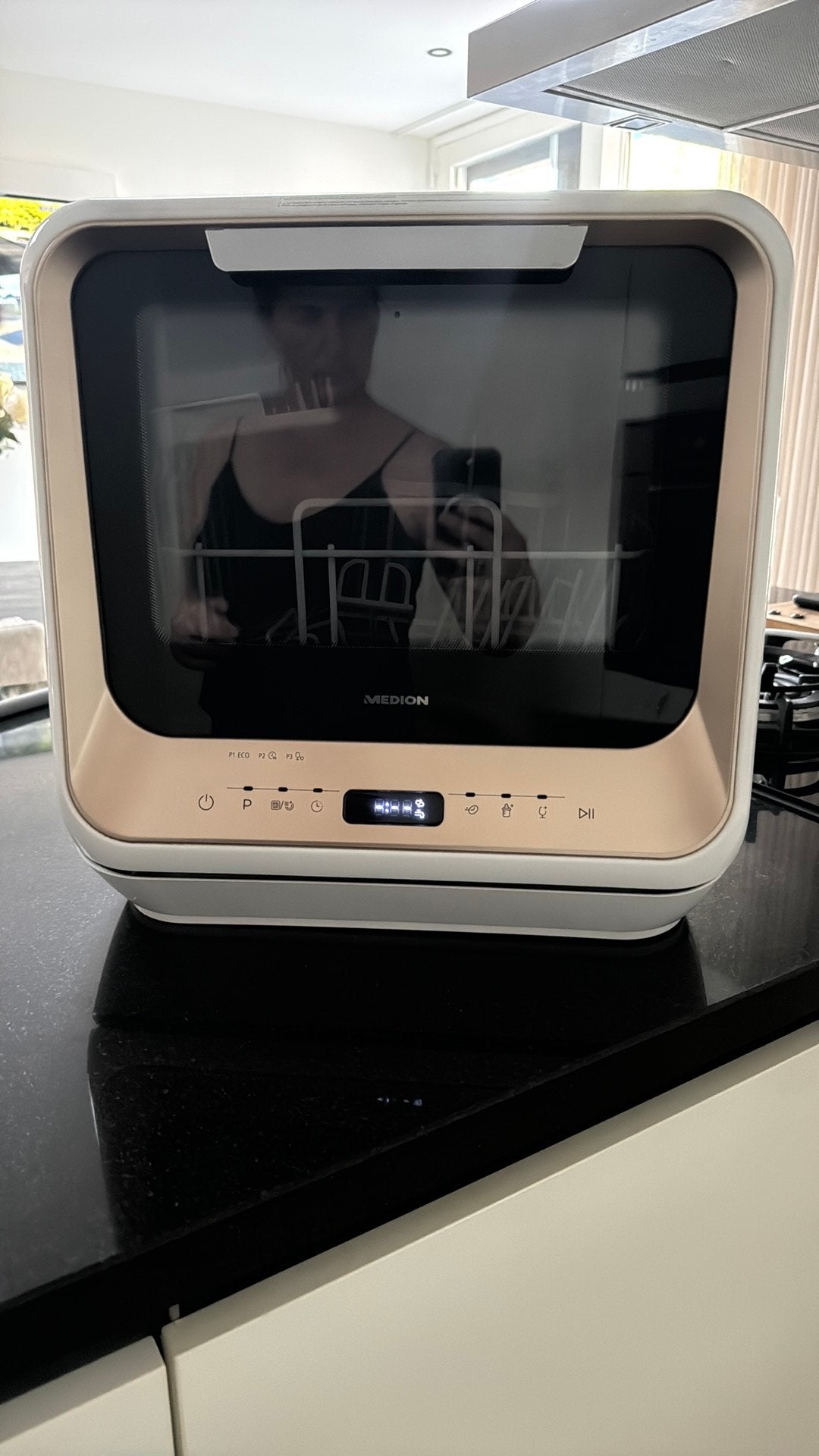 Te koop mini vaatwasser medion, Witgoed en Apparatuur, Vaatwasmachines, Ophalen of Verzenden, Zo goed als nieuw, Minder dan 85 cm