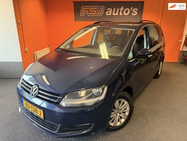 Volkswagen Sharan 1.4 TSI / 7 PERSOONS / 150PK / SPORTLINE!, Auto's, Voorwielaandrijving, Euro 5, Stof, 4 cilinders