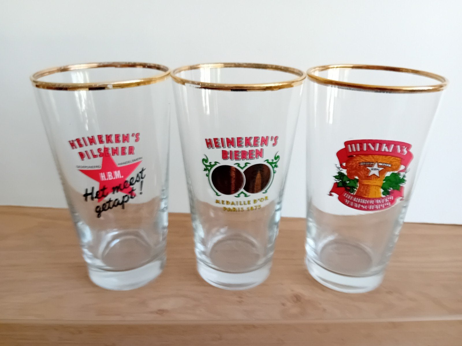serie Heineken Rooie sien glazen, Ophalen of Verzenden, Zo goed als nieuw, Glas of Glazen, Heineken