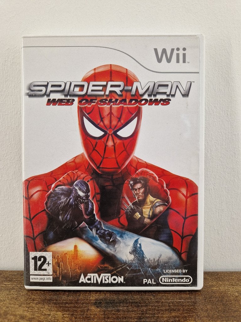 Spiderman web of shadows Nintendo Wii, Spelcomputers en Games, Avontuur en Actie, Gebruikt, -, -