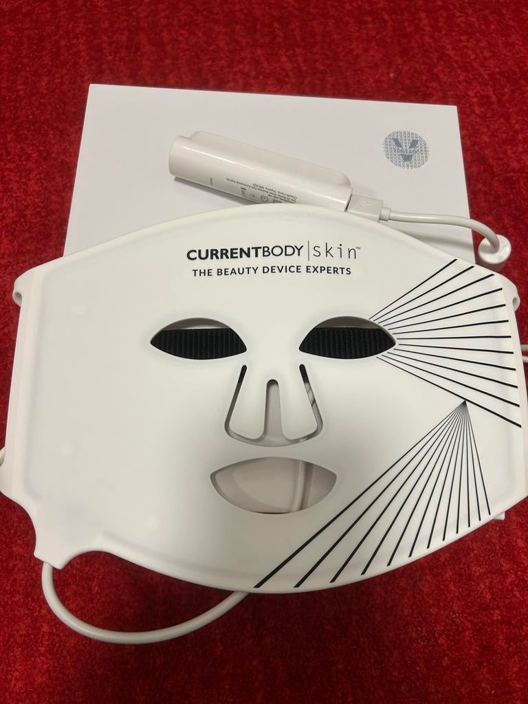 CurrentBody LED Lichttherapie Masker Rood 1 serie, Sieraden, Tassen en Uiterlijk, Uiterlijk | Gezichtsverzorging, Ophalen of Verzenden