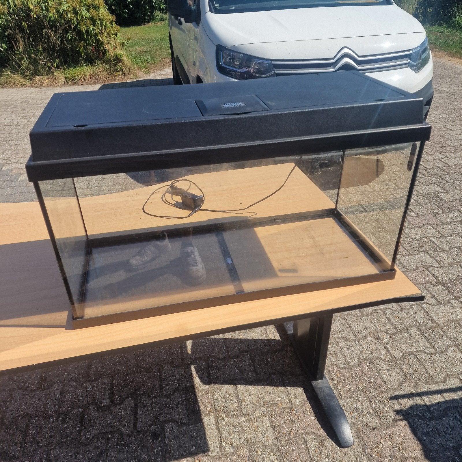 Aquarium in prima staat - 80cm x 40cm x 35cm, Ophalen, Leeg aquarium