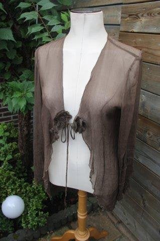 Vest bruin Caroline Biss mt 40-42 Vaste prijs OPRUIMING, Kleding | Dames, Maat 38/40 (M), Bruin, Ophalen of Verzenden, Zo goed als nieuw