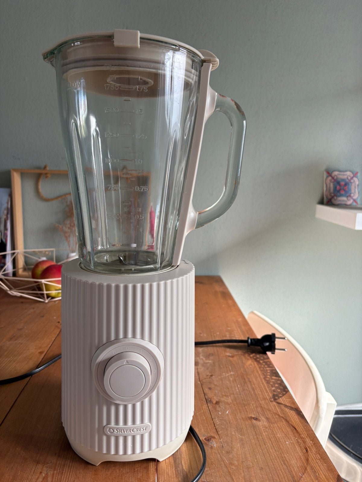 Silvercrest blender beige, Ophalen, Zo goed als nieuw, Blender