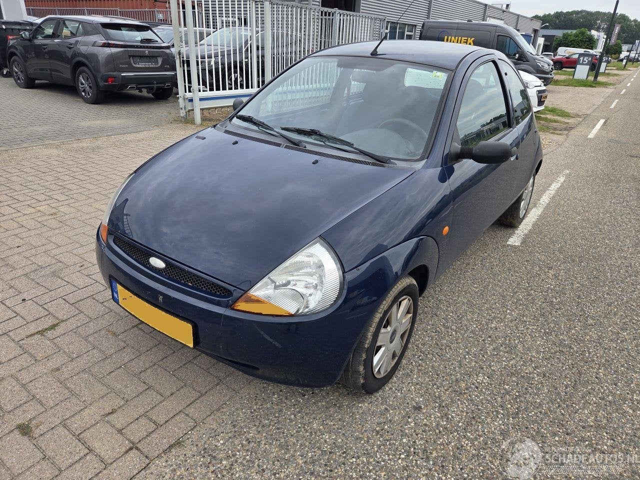 Ford Ka 1.3 Cool & Sound Airco, APK tot 06-2027 (bj 2008), Auto diversen, Schadeauto's, 1299 cc, Blauw, Handgeschakeld, Henry-Ford-Straße  1 ,50735, Köln, Deutschland