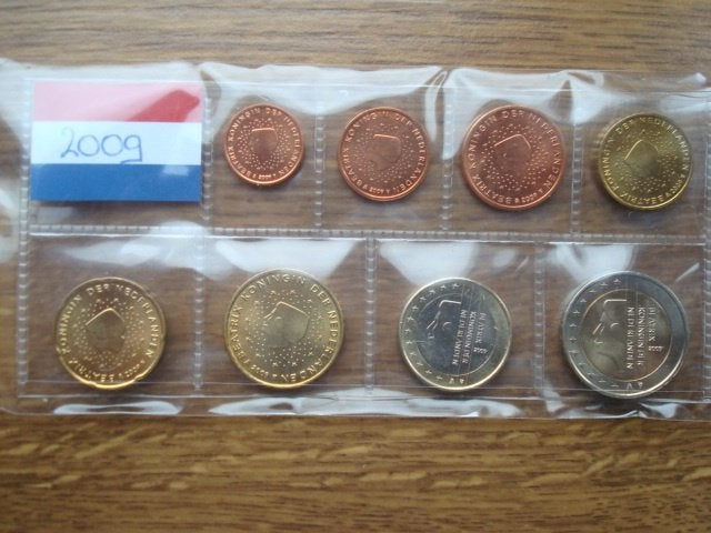 2009 UNC SET  1 cent t/m 2 euro NEDERLAND, Postzegels en Munten, Munten | Europa | Euromunten, Ophalen of Verzenden, Overige landen