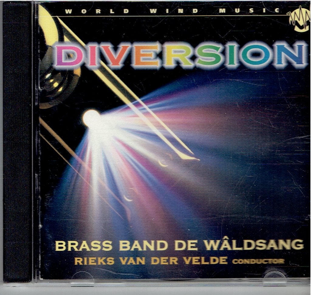 Hafabra - Diversion - Brass Band De Wâldsang CD, Cd's en Dvd's, Cd's | Instrumentaal, Zo goed als nieuw, Blaasorkest/fanfare, Album