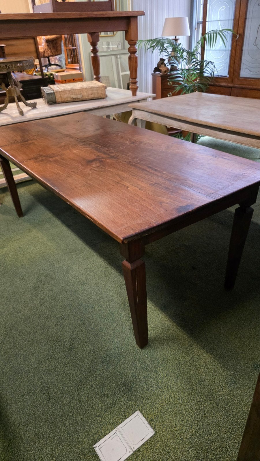Antieke Franse boeren eettafel, Antiek en Kunst, Ophalen