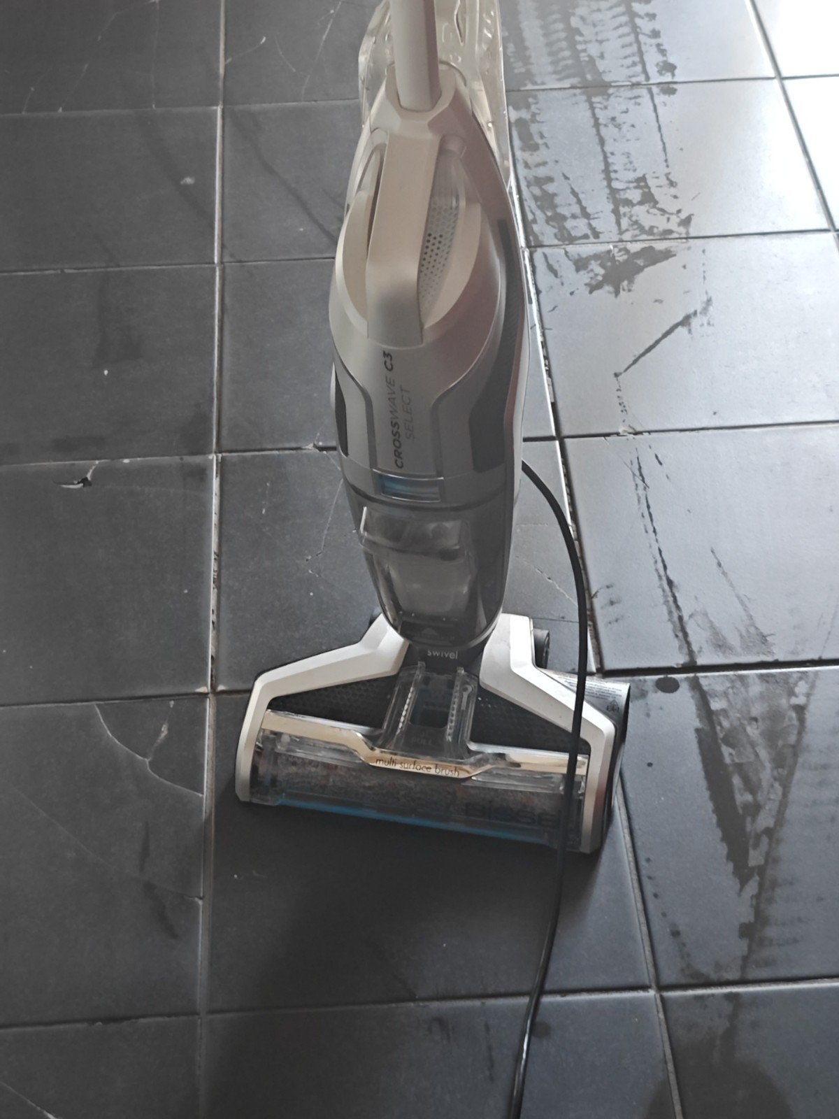 BISSELL CrossWave C3 Pro Steelstofzuiger met Dweilfunctie -, Witgoed en Apparatuur, Stofzuigers, Ophalen, Zo goed als nieuw