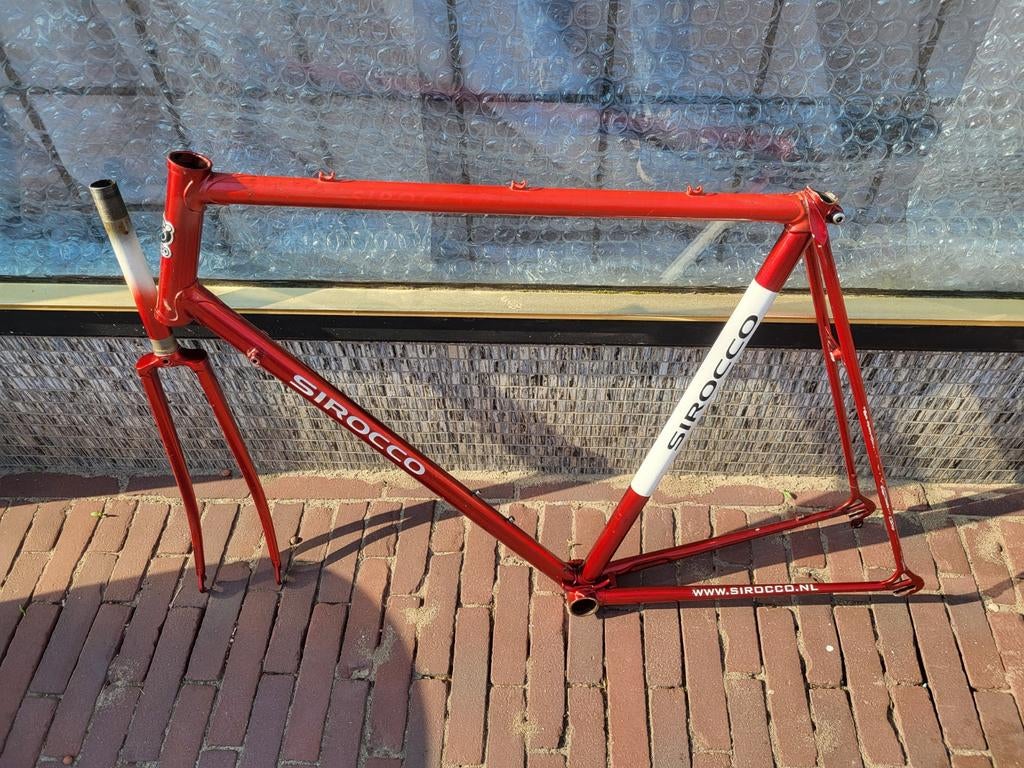 Gazelle Champion Mondial frame met voorvork, Ophalen, Gebruikt, Gazelle, Staal
