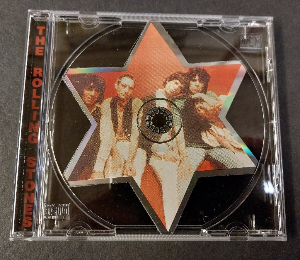 Rolling Stones PICTURE DISC STAR SHAPE CD INTERVIEW, Cd's en Dvd's, Cd's | Rock, Zo goed als nieuw, Poprock, Speciale editie, Verzenden