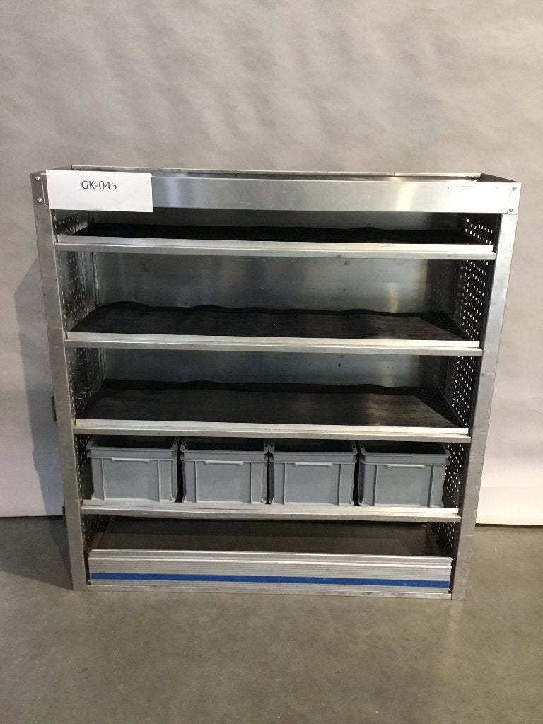 Aluminium Aluca bedrijfswagen inrichting GK-045, Ophalen of Verzenden