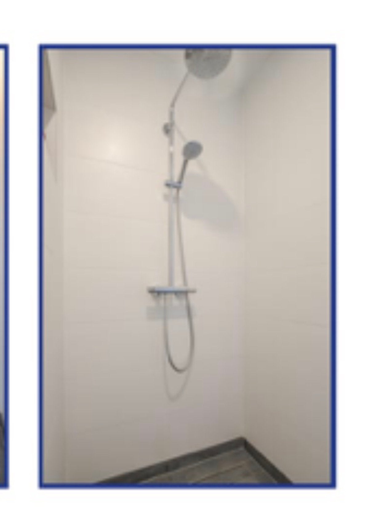 Grohe regendouche accessoires - 21cm douchekop, Ophalen, Gebruikt, Chroom, Douche