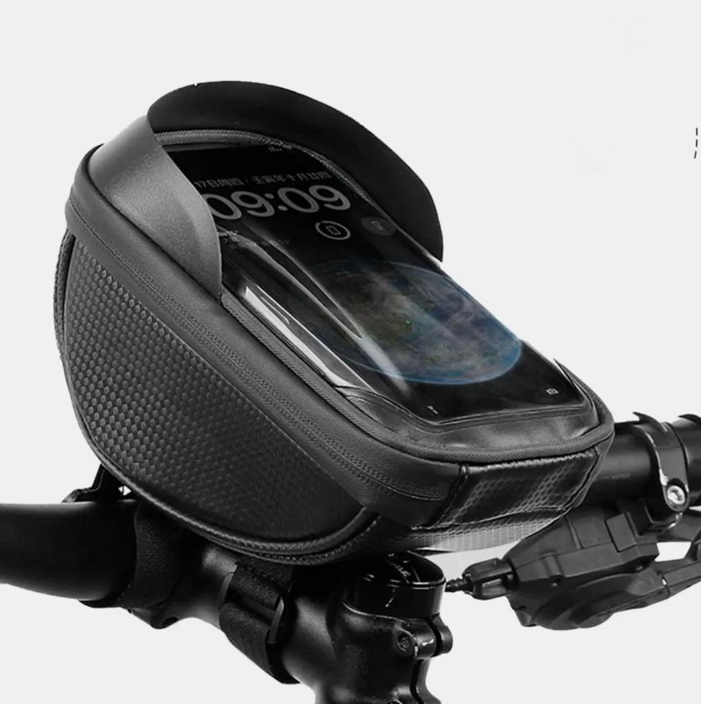 Waterdichte telefoonfietstas, Telecommunicatie, Telefoonhouders, Zo goed als nieuw, Fiets, Ophalen of Verzenden