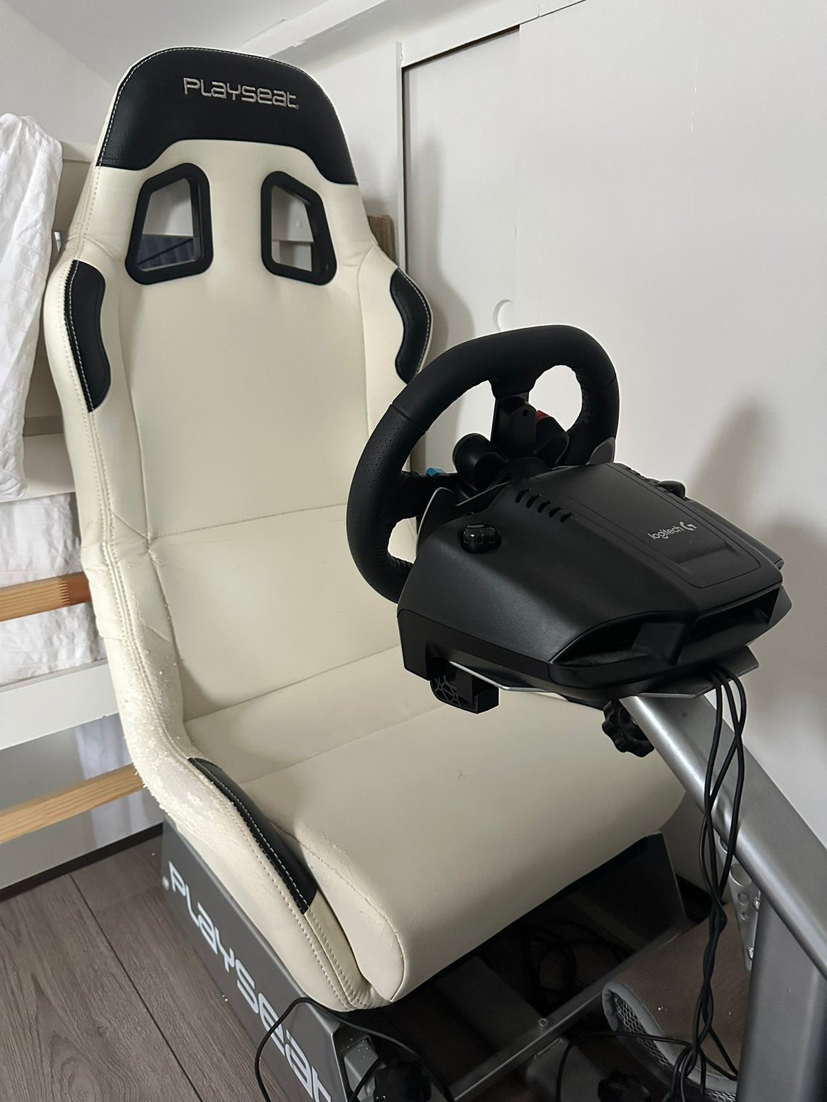 Logitech g29 racestuur + playseat racestoel, Ophalen, Zo goed als nieuw, Playseat of Racestoel