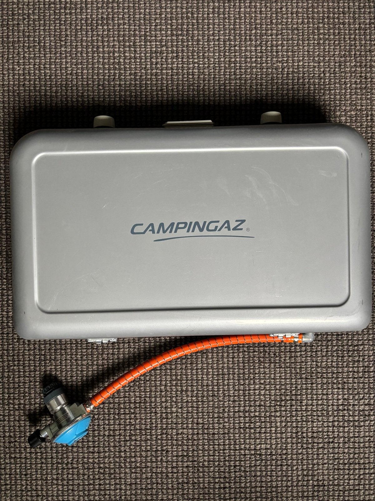 Campingaz Camping Kitchen 2 CV PZ - camping 2 pits gasstel, Ophalen of Verzenden, Zo goed als nieuw