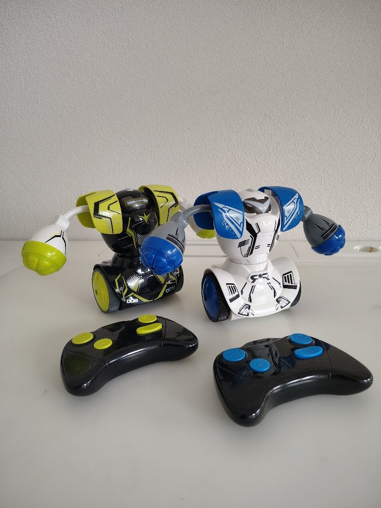 Silverlit Robo Kombat gevechtsrobots set van 2, Ophalen of Verzenden, Zo goed als nieuw