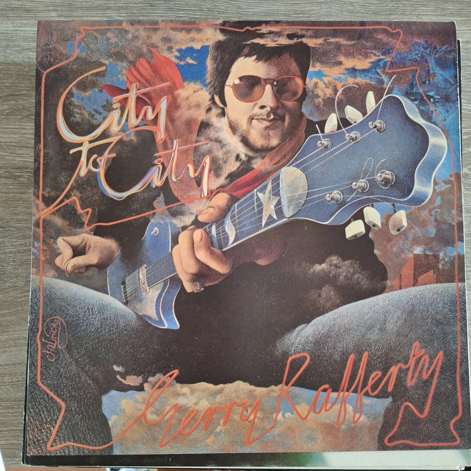 Gerry Rafferty - City to City LP (Pop/Rock), LP, Gebruikt, Pop, Ophalen of Verzenden