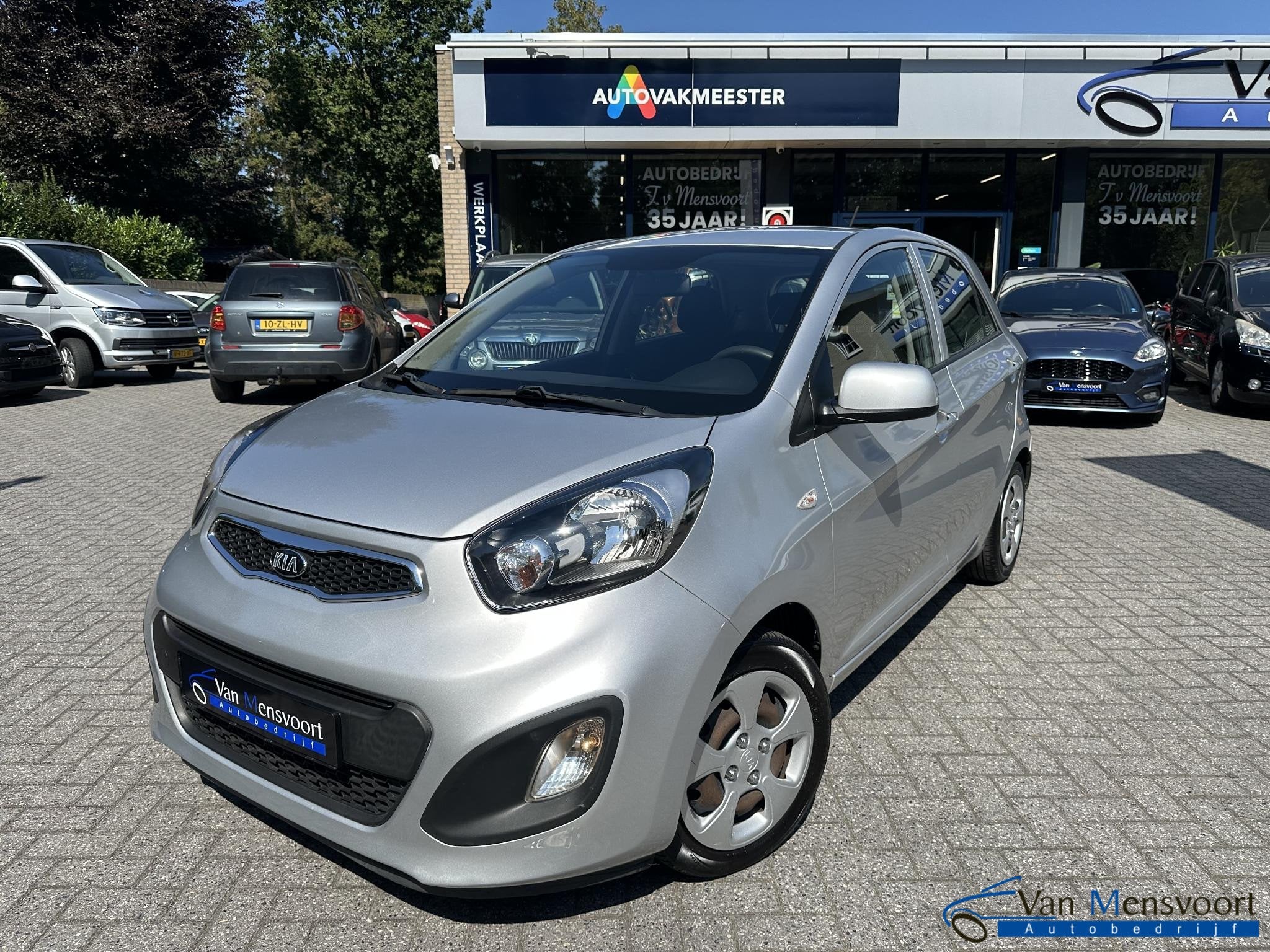 Kia Picanto 1.2 CVVT Automaat 5drs Comfort Pack 47dKM!|Airco, Euro 5, Gebruikt, 4 cilinders, Bedrijf