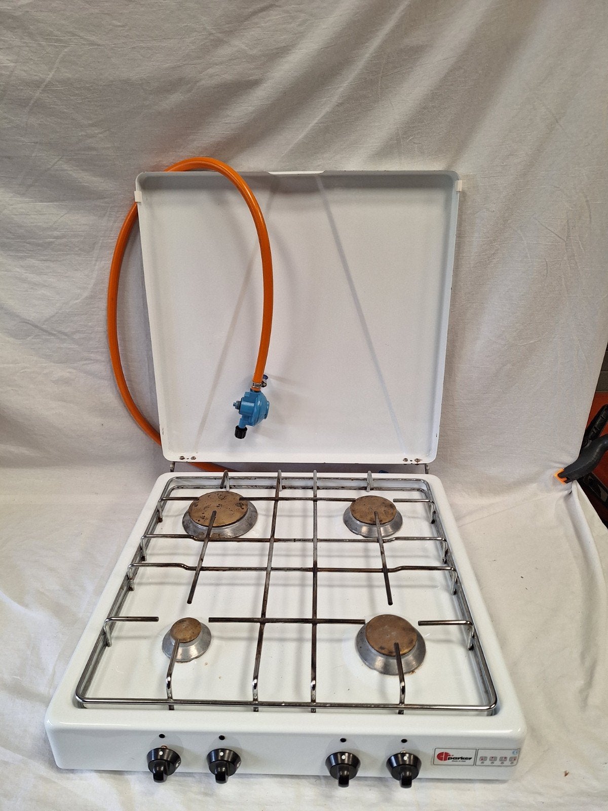 CF Parker 4-pits gaskooktoestel gastoestel kamperen, Ophalen of Verzenden