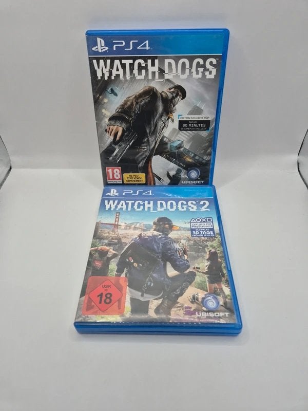 Watch Dogs + Watch Dogs 2 PS4, Avontuur en Actie, Sony City 1-7-1 Konan, Minato-ku Tokyo 108-0075 Japan, support@playstation.com,