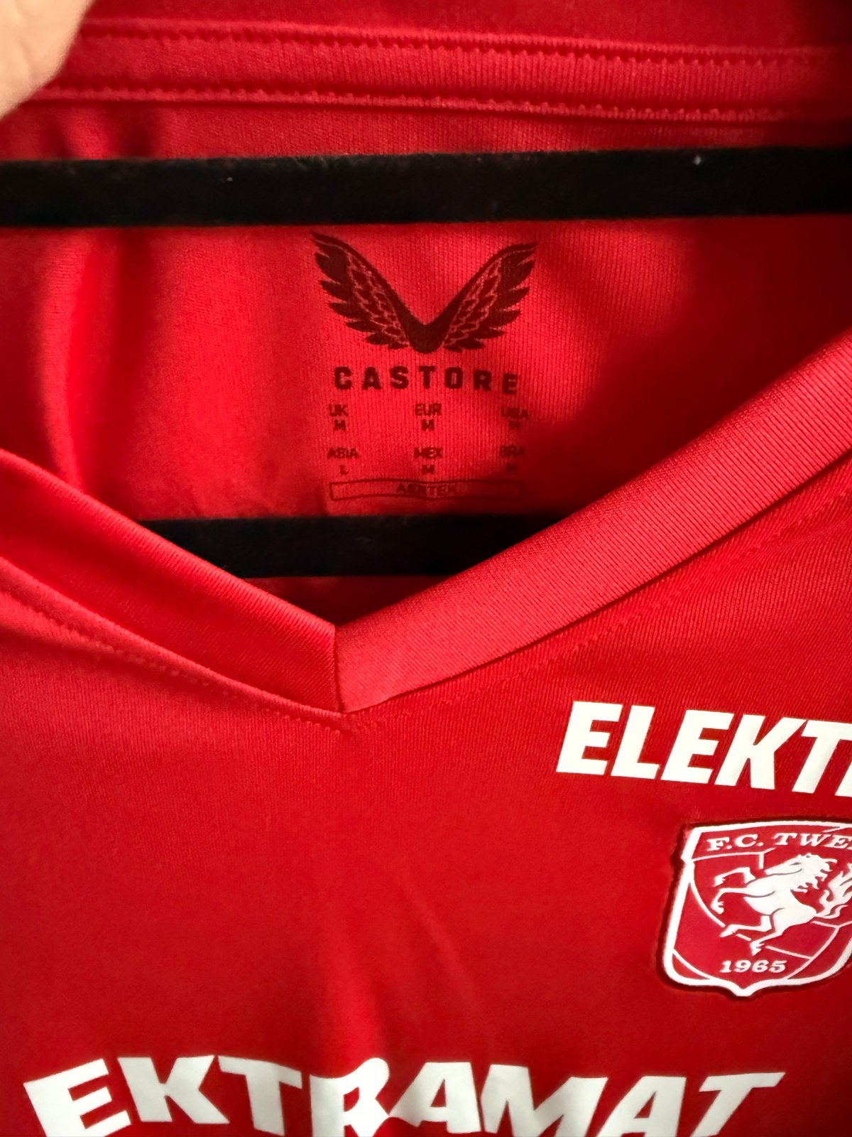 Matchworn FC Twente Michael Vlap shirt met handtekening, Gebruikt, Shirt, Maat M, Ophalen of Verzenden