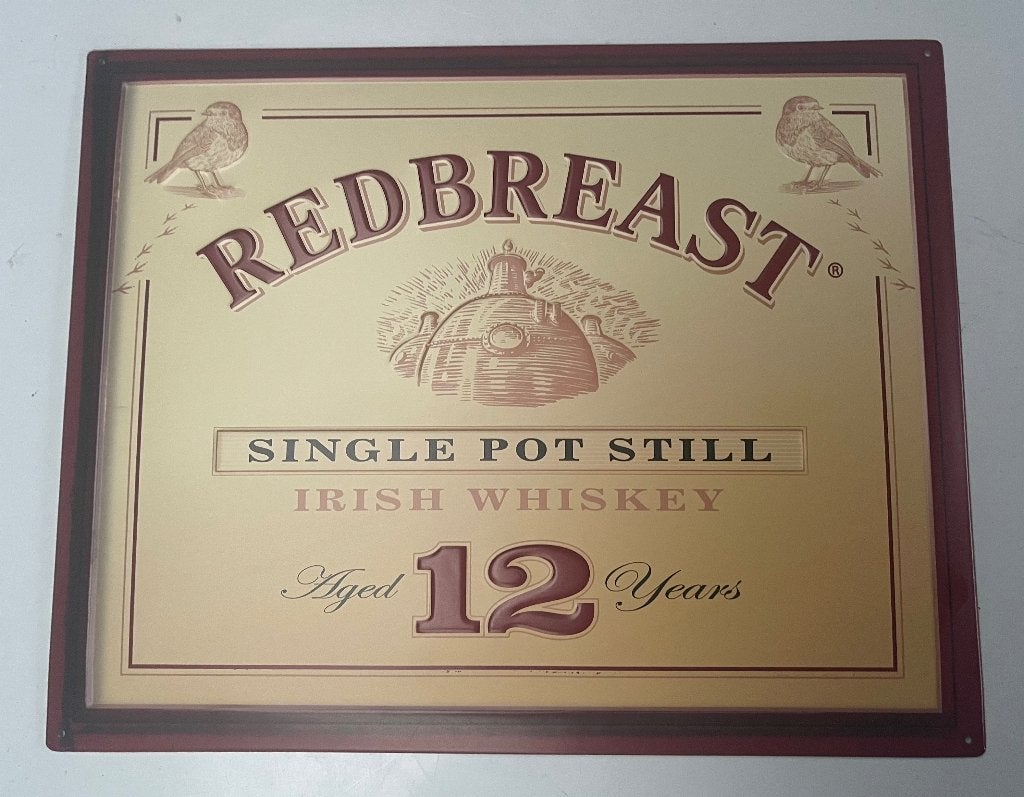 Redbreast Wiskey  (ORIGIENEEL HORECA), Ophalen of Verzenden, Nieuw, Reclamebord