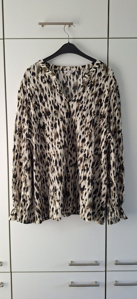MS Mode Blouse Zwart groen (Nieuw), Nieuw, Ophalen of Verzenden, MS Mode, Blouse of Tuniek