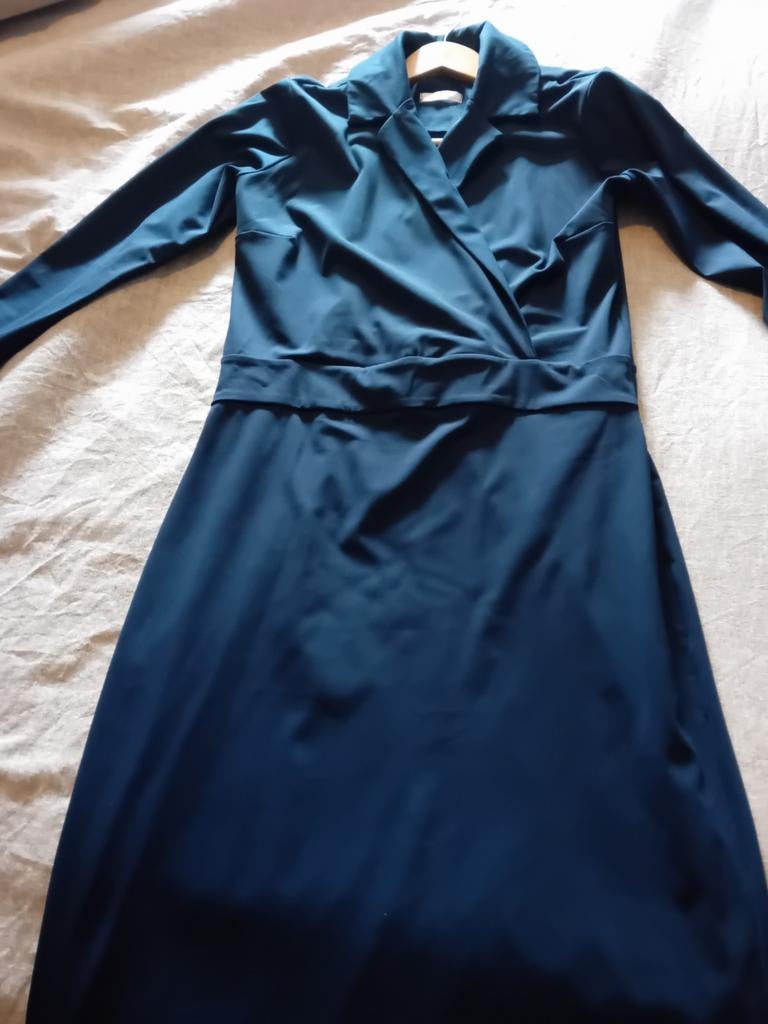 Port lavande jurk d. Blauw. Maat s, Kleding | Dames, Jurken, Port lavande, Blauw, Ophalen of Verzenden, Zo goed als nieuw