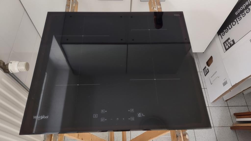 Whirlpool WS2760BF Inductiekookplaat 60cm 4 Zones, Ophalen, 4 kookzones, Zo goed als nieuw, Inbouw