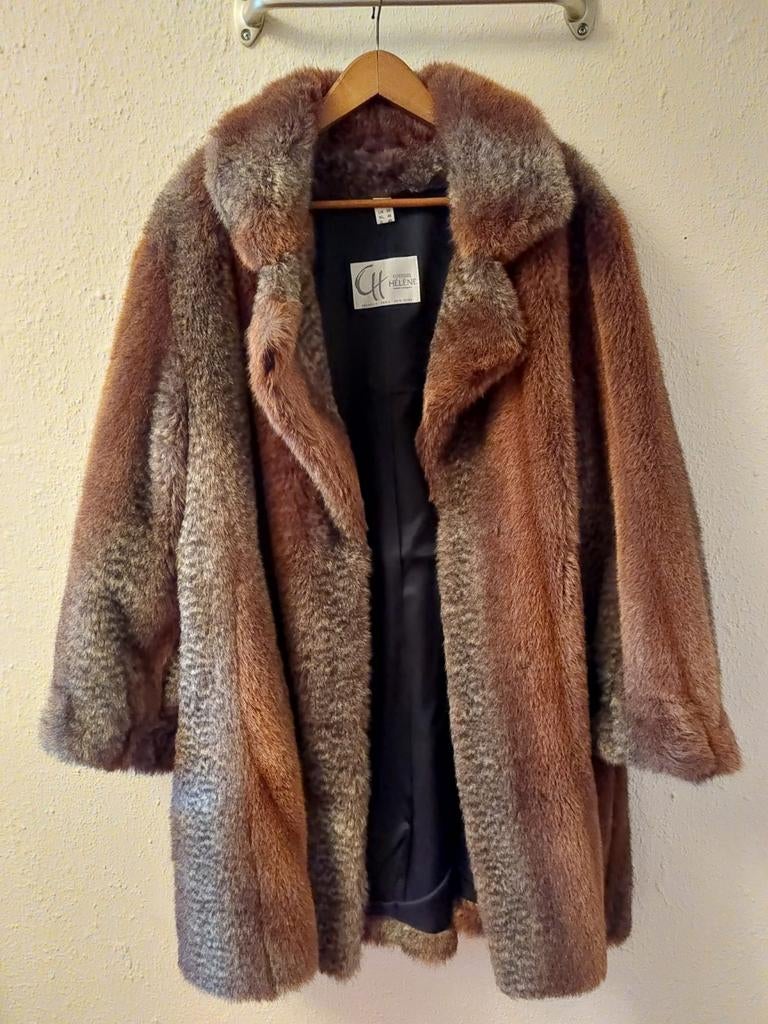 Beeldschone NAMAAK bontjas, couture Hélène, maat 46, Kleding | Dames, Ophalen of Verzenden, Zo goed als nieuw, Maat 46/48 (XL) of groter