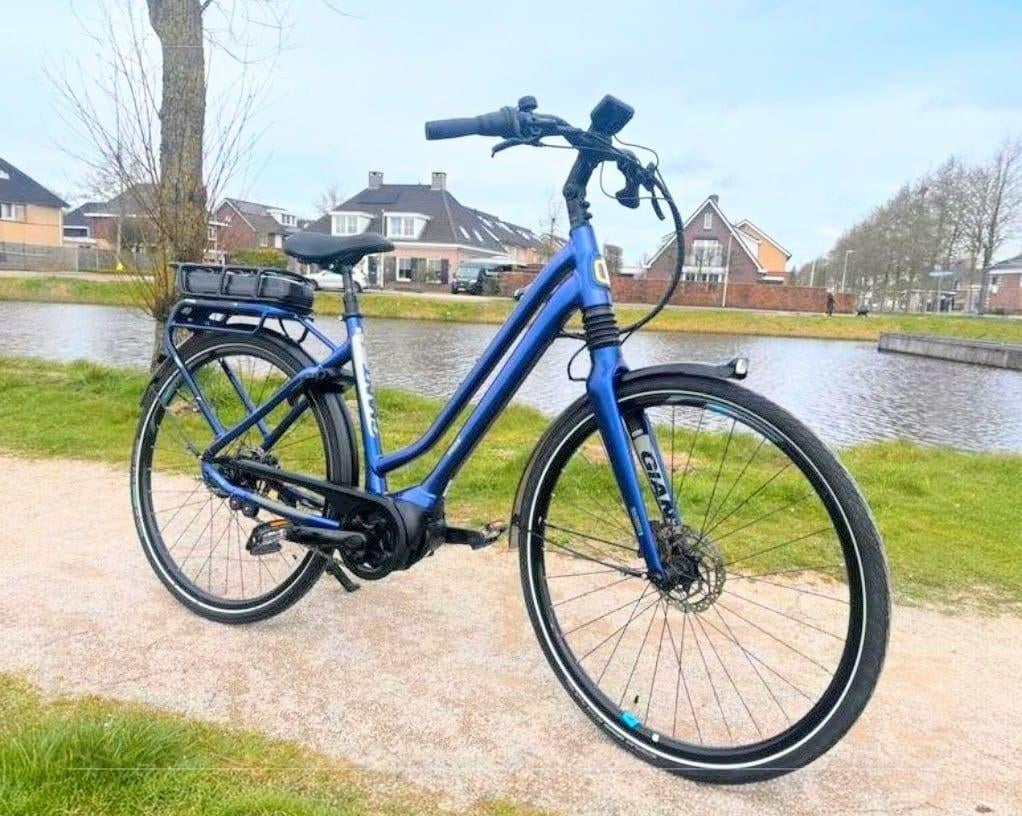 Elektrische fiets Giant prime +, 53 tot 56 cm, Versnellingen, Zo goed als nieuw, Schijfrem