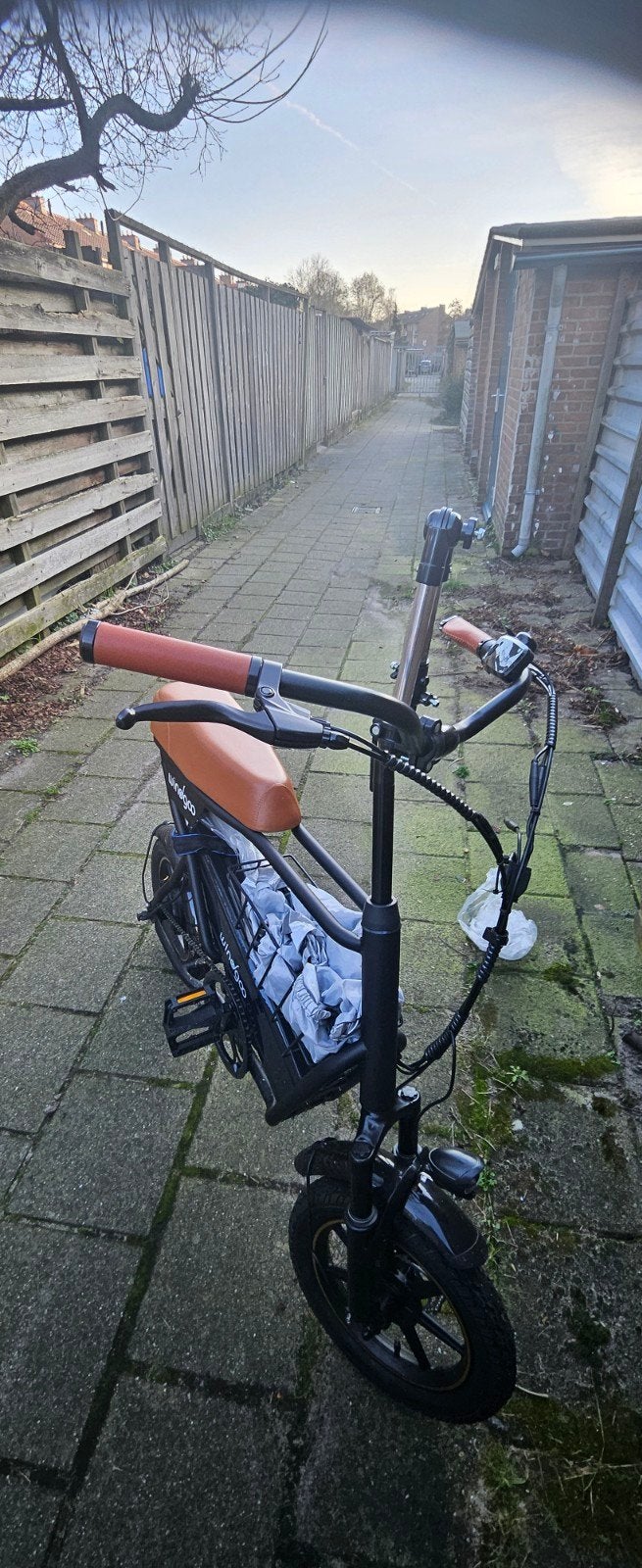 Mini Fatbike met app! Compact en Krachtig!, Versnellingen, Zo goed als nieuw, 18 tot 20 inch, Deels opvouwbaar
