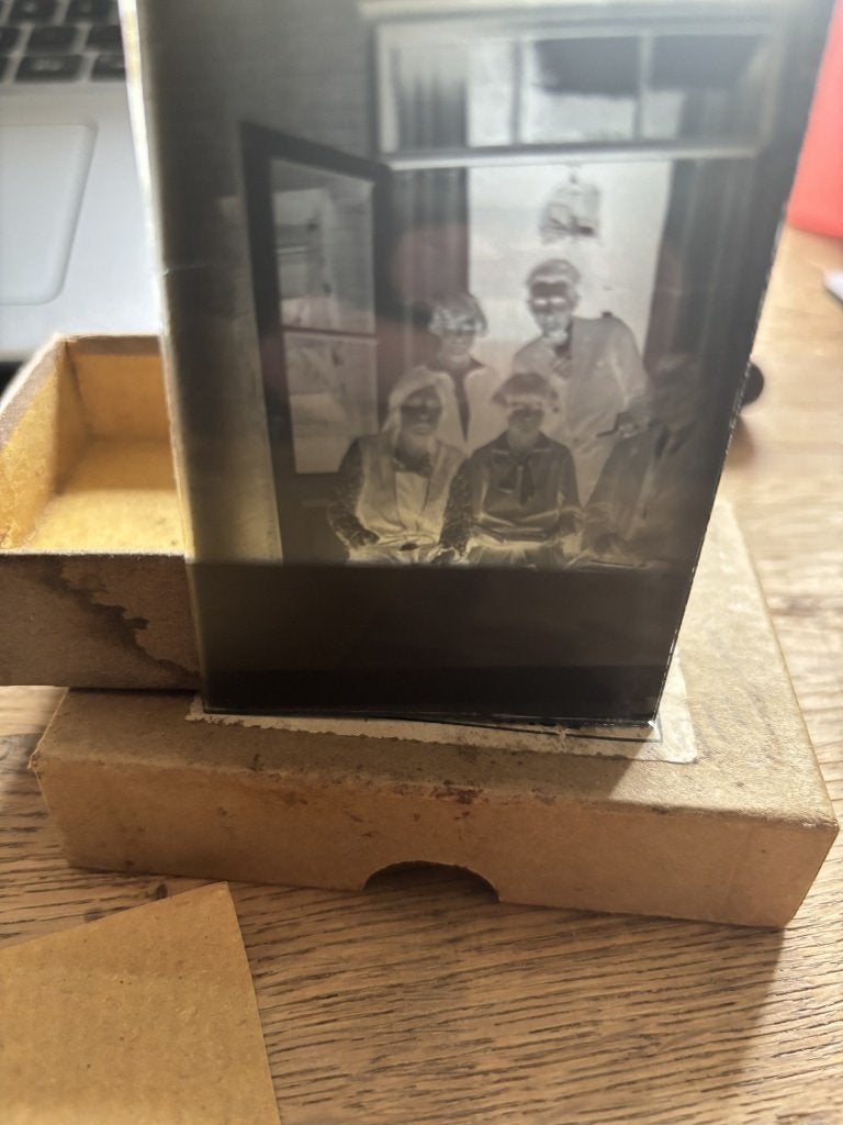 Foto's op glasplaten rond 1920 15 stuks, Verzamelen, Foto's en Prenten, Gebruikt, Foto, Klederdracht, Voor 1940, Ophalen of Verzenden