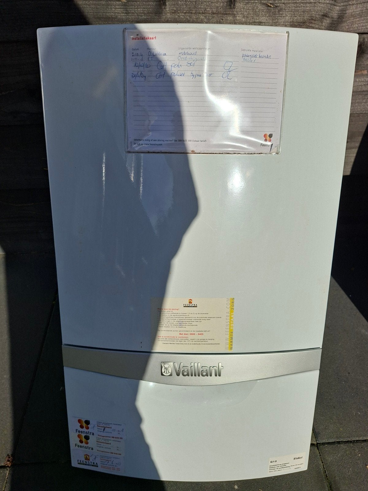 Vaillant Ecotec Plus CW5 CV-ketel, Ophalen, 30 tot 80 cm, Gebruikt, Hoog rendement (Hr)