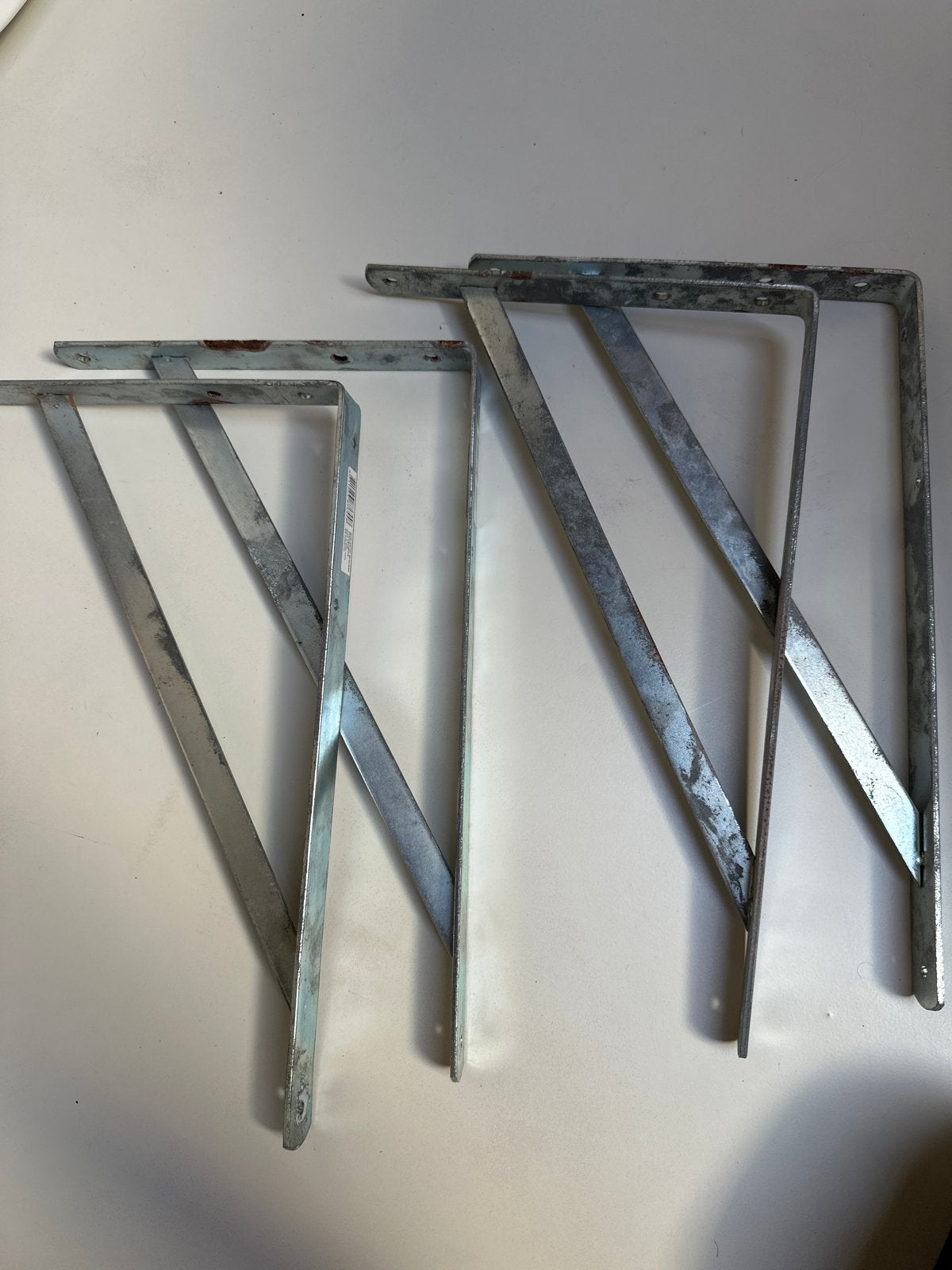 Gegalvaniseerde Industriële Beugels - 250x400mm, Doe-het-zelf en Verbouw, Ophalen of Verzenden, Gebruikt, Overige typen