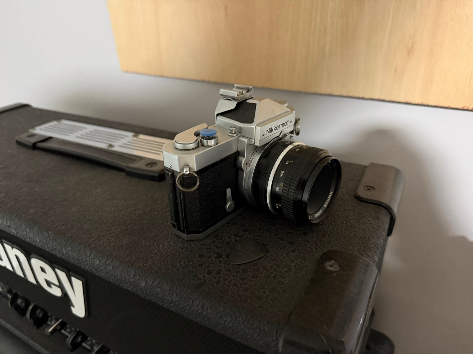 Nikon Nikkormat FTN met nikkor 50mm lens, Ophalen of Verzenden, Gebruikt, Spiegelreflex, Nikon