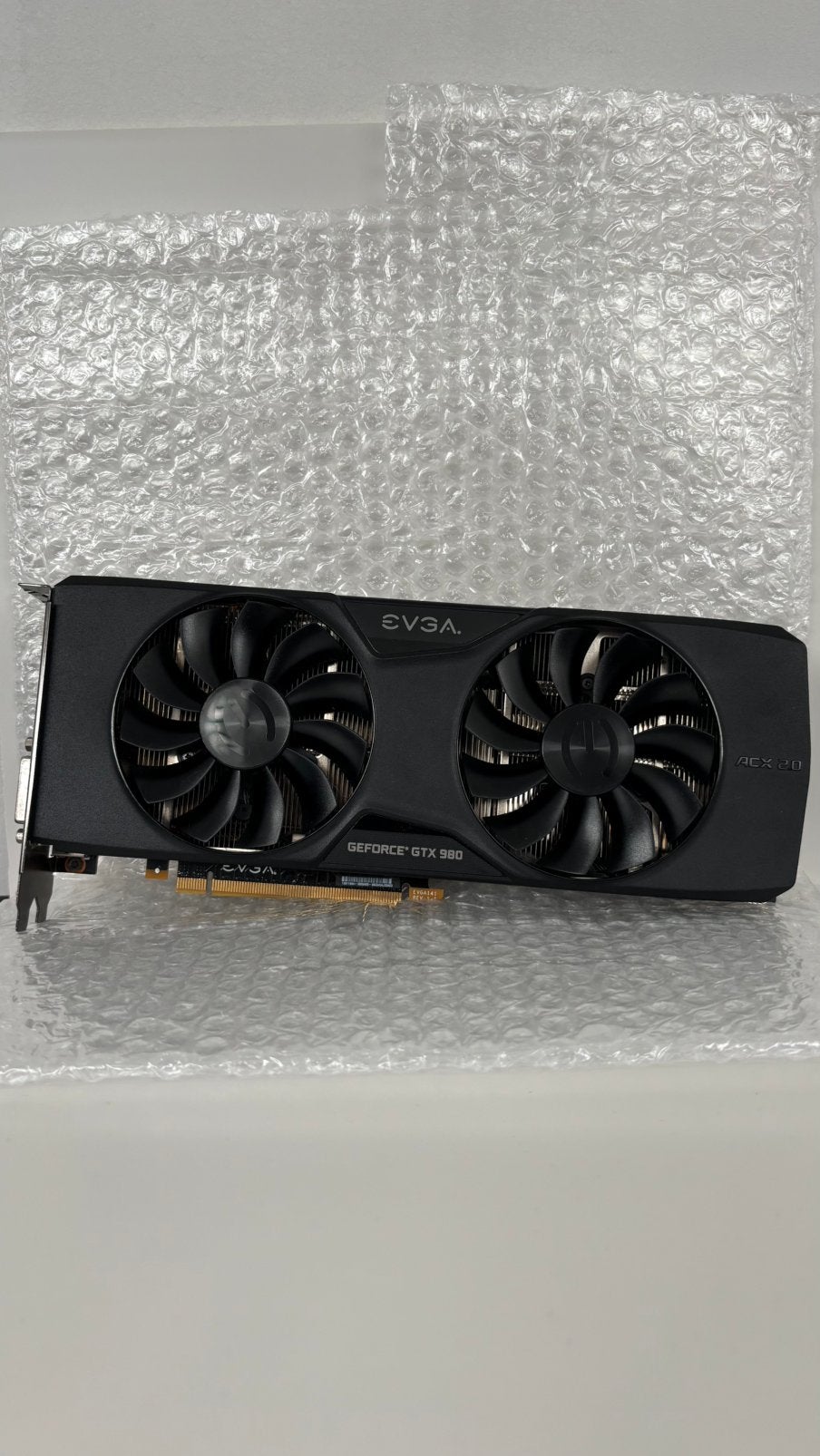 EVGA GeForce GTX 980 4GB GDDR5 ACX 2, Computers en Software, PCI-Express 3, Gebruikt, HDMI, Ophalen of Verzenden