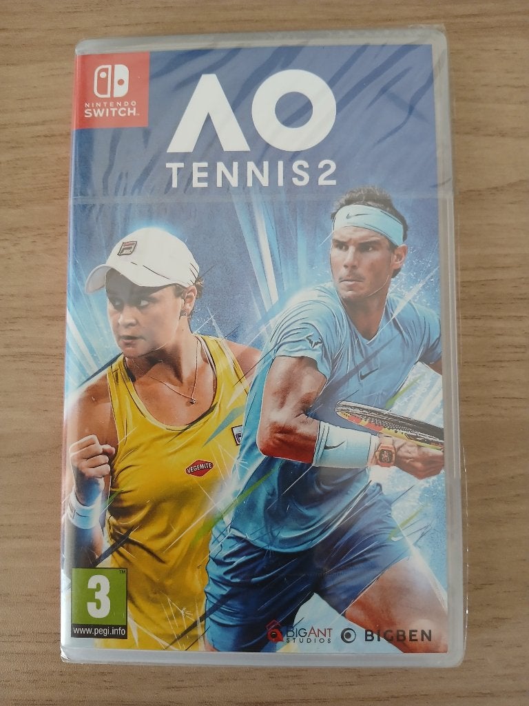 AO Tennis 2 (Nintendo Switch) SEALED, Spelcomputers en Games, Verzenden, Nieuw, Sport, 3 spelers of meer