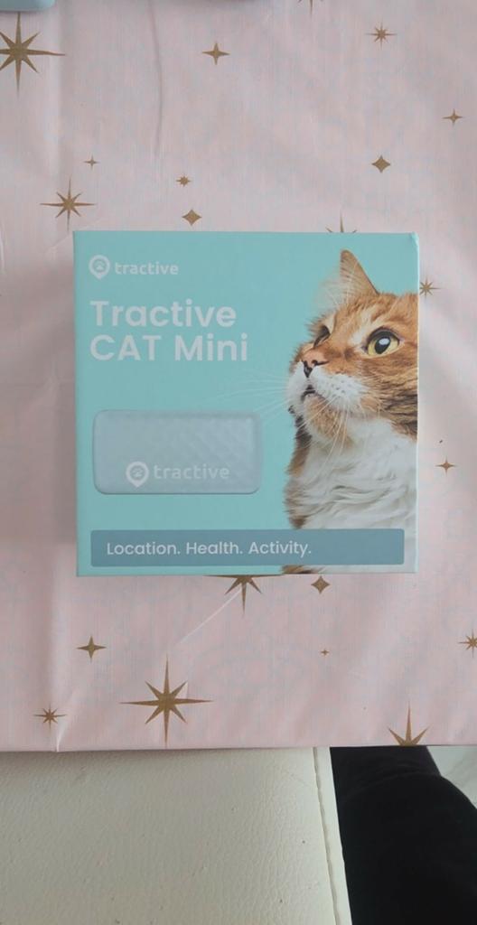 Tractive tracker Cat mini.Mintgroen, zo goed aks nieuw., Dieren en Toebehoren, Katten-accessoires, Ophalen of Verzenden