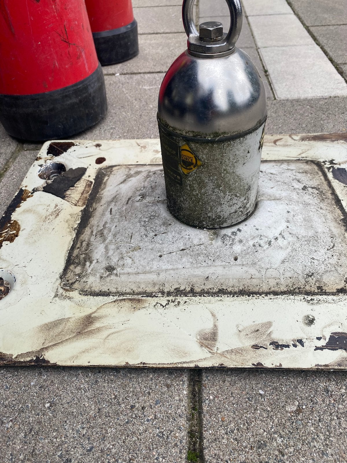 15x MSA Latchways Constant Force Post Valbeveiliging Platdak, Overige typen, Zo goed als nieuw, Metaal, Grijs