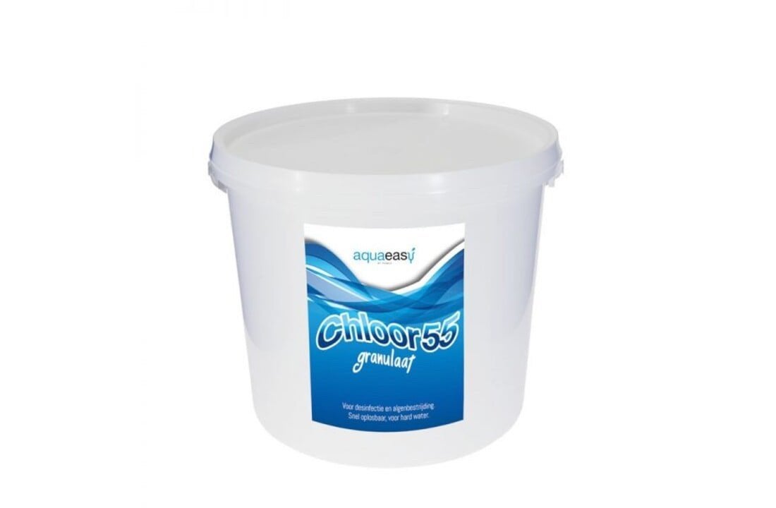 Aqua easy chloor55 granulaat - chloor shock, Ophalen of Verzenden, Nieuw