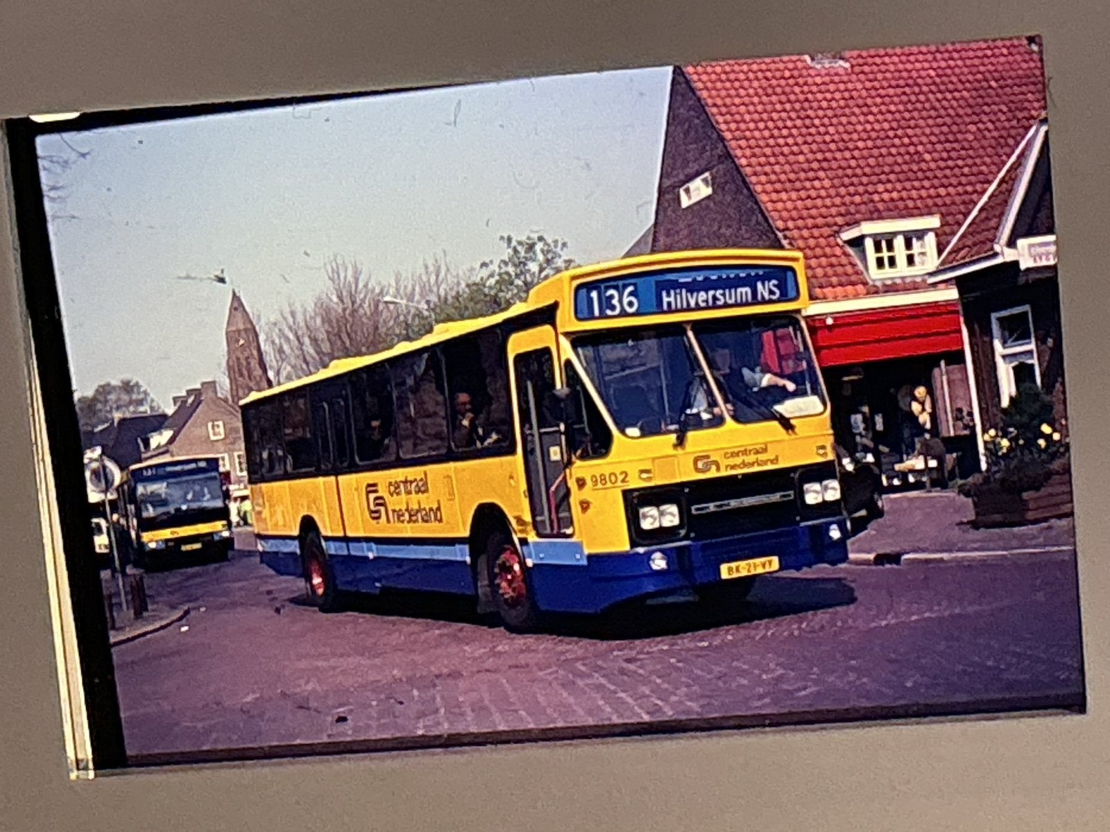 CENTRAAL NEDERLAND HILVERSUM OUD BUS DIA, Verzenden, Zo goed als nieuw, Bus of Metro, Overige typen