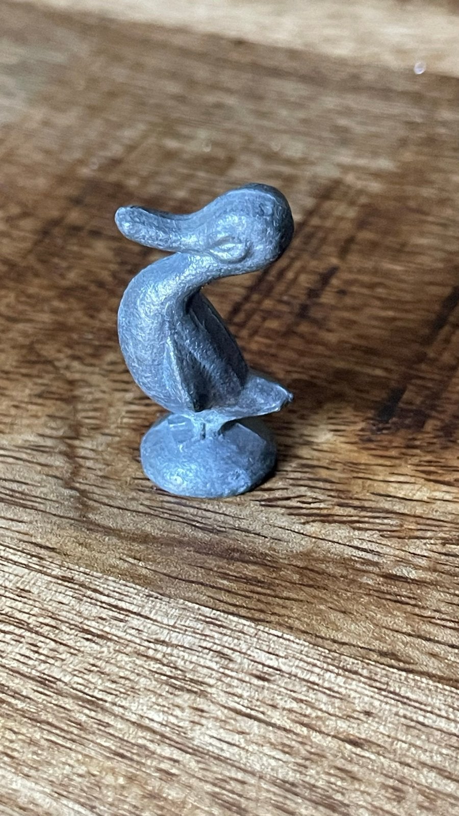 Vintage Loden Pijpenstopper Eend - Uniek Verzamelobject, Ophalen of Verzenden, Gebruikt