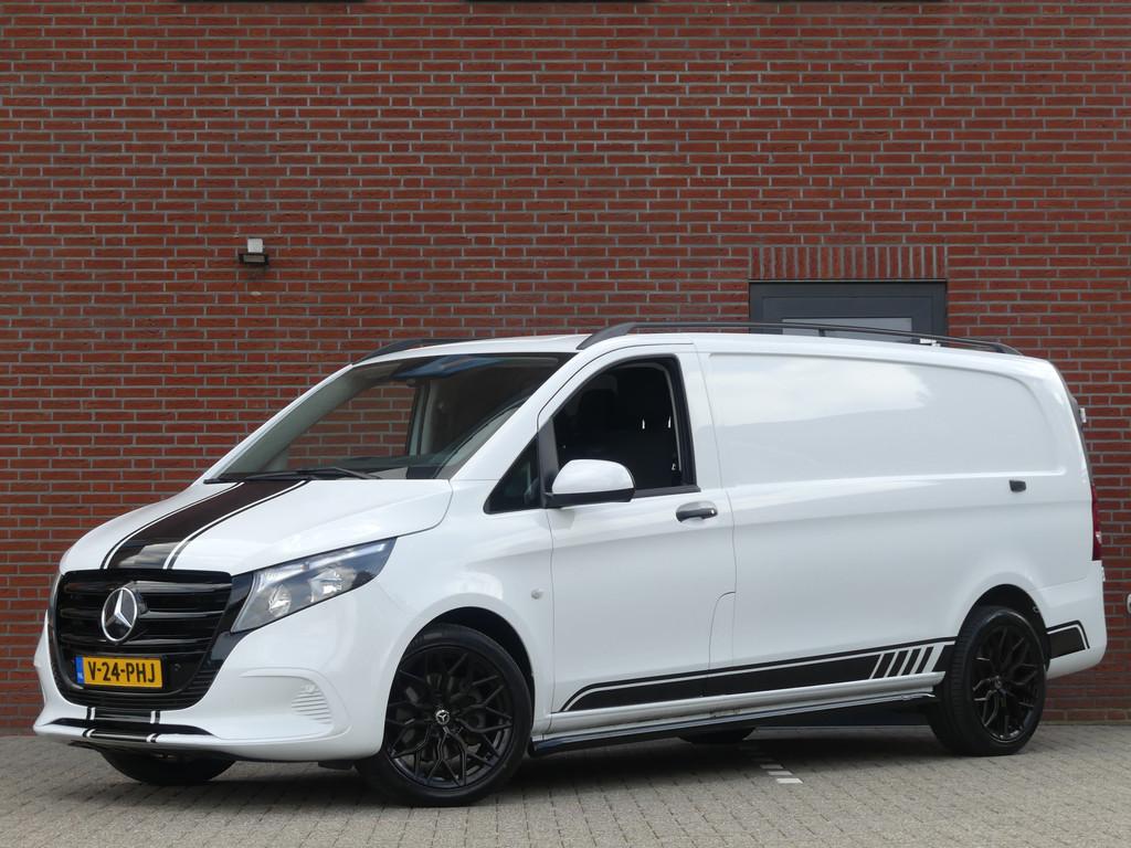 Mercedes-Benz Vito 116 CDI Extra lang Camera/Navigatie/Side, Auto's, Automaat, Gebruikt, Euro 6, 4 cilinders