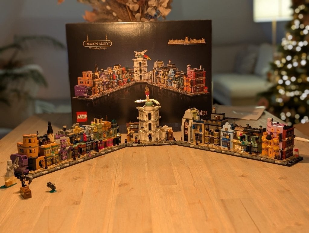 LEGO Harry Potter 76444 – De Wegisweg/Diagon Alley, Inclusief instructies, Lego, Harry Potter, Ophalen of Verzenden