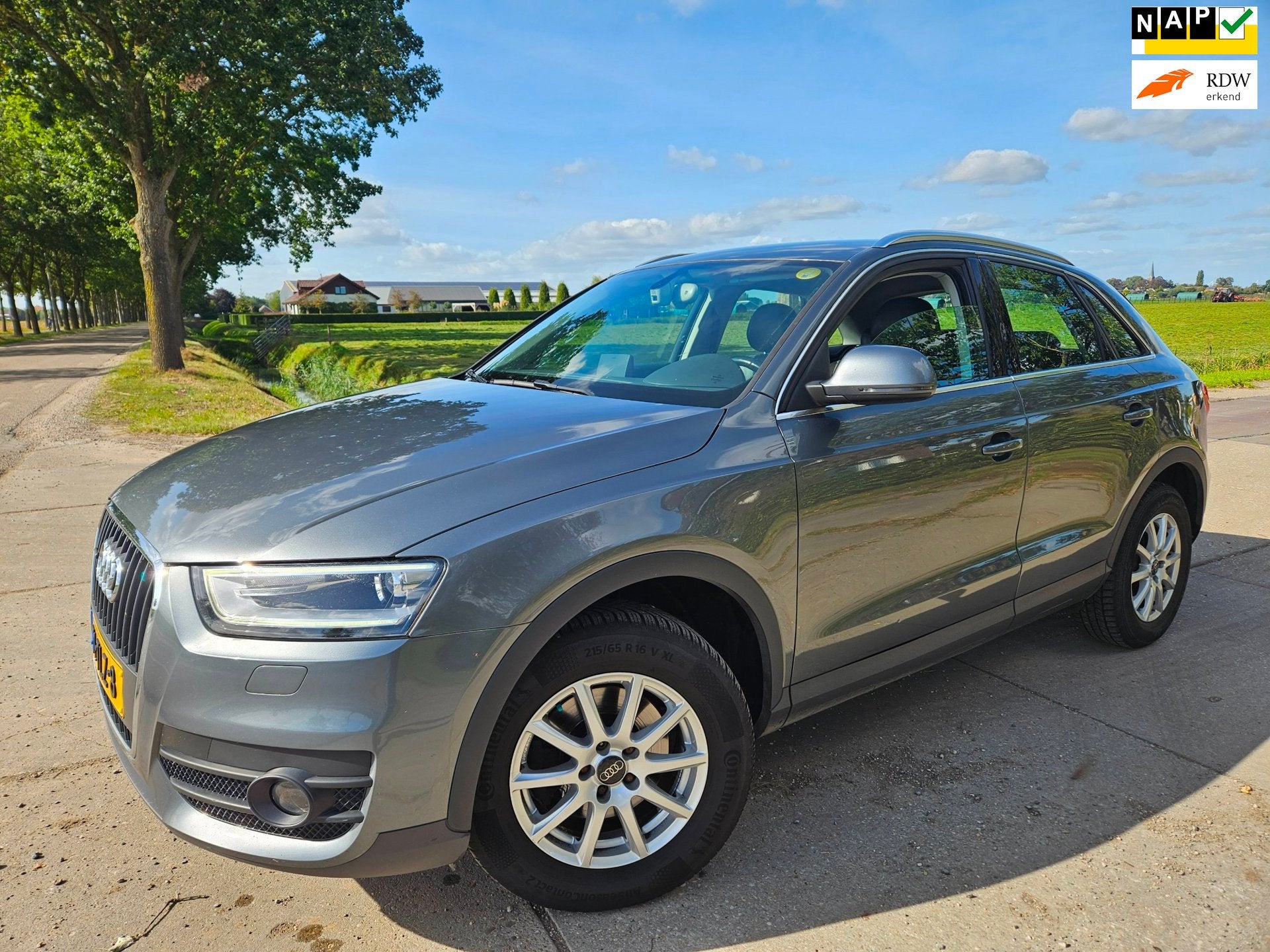 Audi Q3 2.0 TDI quattro Pro Line S/ bj 2012 ( euro 5)/ autom, Auto's, Automaat, Euro 5, Gebruikt, Zwart